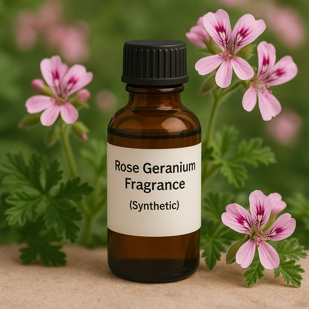 Rose Geranium Fragrance (Synthetic)